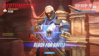 Soldier 76 Petra Deathmatch - Battling Tracers