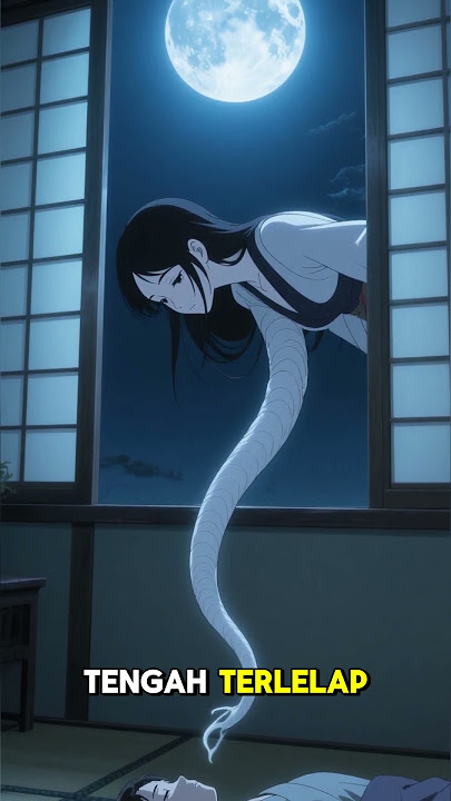 Rokurokubi – Wanita Berleher Panjang dalam Legenda Jepang 😱  #misteri #shorts