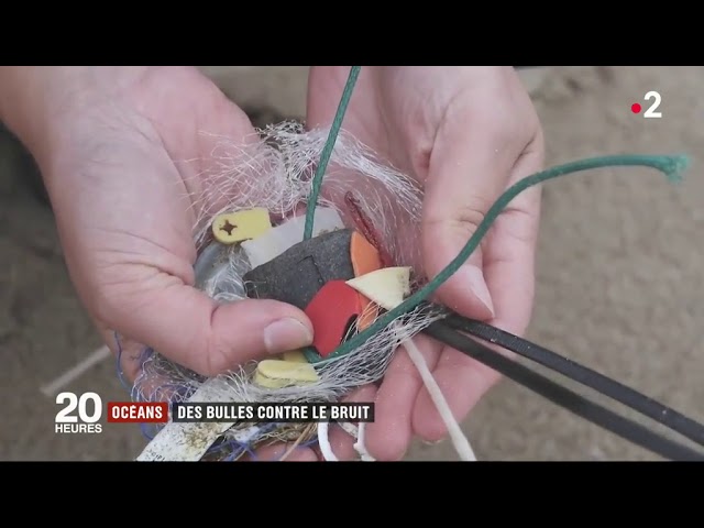 Barrages à bulles contre la pollution des déchets plastiques