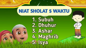 NIAT SHOLAT 5 WAKTU SENDIRI DI RUMAH BERSAMA NUSA DAN RARA
