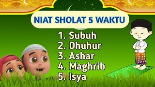 NIAT SHOLAT 5 WAKTU SENDIRI DI RUMAH BERSAMA NUSA DAN RARA