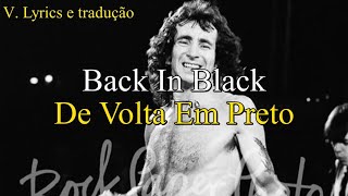 Video thumbnail of "Back In Black AC/DC - Letra e tradução"