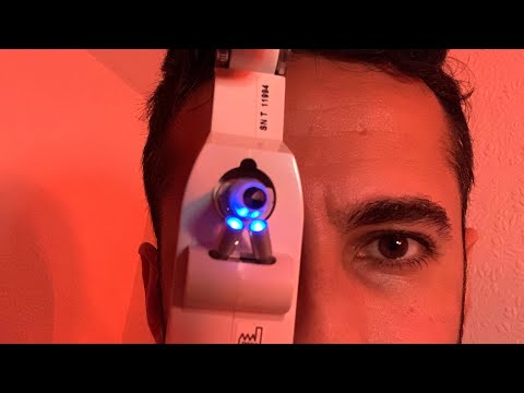 ASMR Eye Pressure test (no air) #shorts