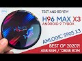 H96 Max X3 Amlogic s905x3 Tv Box REVIEW - Is this Tv Box REALLY GOOD?! (2020)