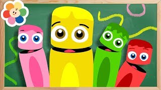 Learn Colors, Fruits and Vegetables | Color Crew 3D | Learning Videos for Kids by Baby First TV