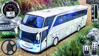 Uphill Offroad Bus Drive Simulator - Real Offroad Coach Bus Driver 3D - Android GamePlay screenshot 4