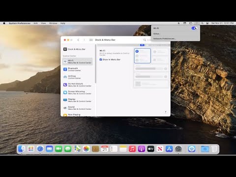 How To Turn on WIFI on macOS Big Sur [Tutorial]