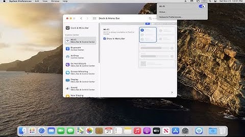 How To Turn on WIFI on macOS Big Sur [Tutorial]
