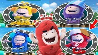 Oddbods Turbo Run - All Characters Unlocked & FUSE New Christmas Skin Run - Alien Boss Update