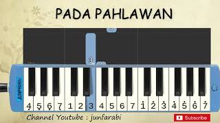 not pianika pada pahlawan - tutorial belajar pianika