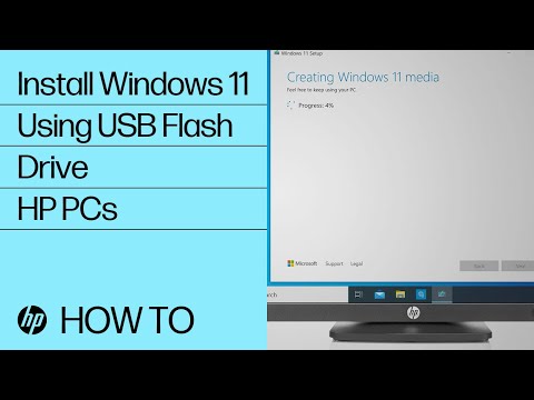 How to Install Windows 11 Using a USB Flash Drive | HP Computers | HP Support