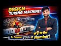 Design Turing Machine | Compute Function | f(n)=n+1 | TOC | TAFL | Automata