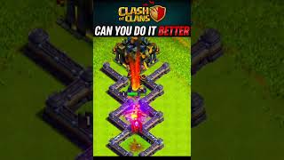 DRAGON DUKE vs TH17 MAX AIR DEFENCE! 😱 Who Will Win? | Clash of Clans#coc #shorts #clashofclans