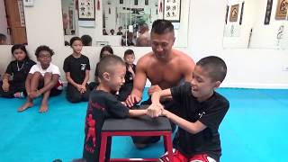 Kids Kung Fu - Arm Wrestling Challenge