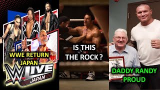 WWE Return To Japan | The Rock Looks Terrible |Randy Orton Father Honoured |WWE Tag Team Retire Here