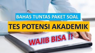 ⚠️SOAL TPA ⚠️ (TES POTENSI AKADEMIK) YANG SERING MUNCUL DALAM TES || Wajib Bisa !!!! screenshot 1