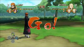 Pain And Naruyo Fight With Tsunade, Ino And Sakura