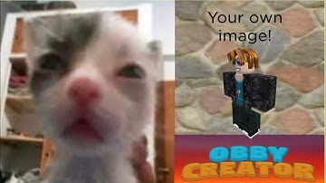 How to make your OWN image in obby creator!