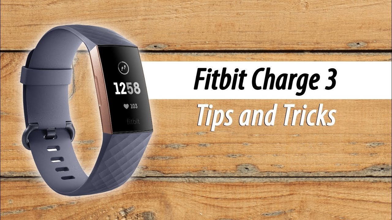 fitbit charge 3 tutorial