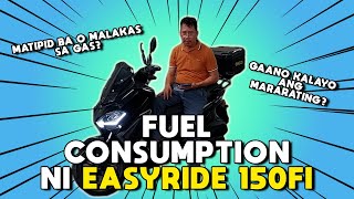 EASYRIDE 150FI - FUEL CONSUMPTION HONEST REVIEW