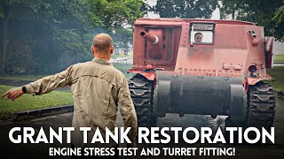 WORKSHOP WEDNESDAY: Engine STRESS TEST, fighting compartment fitout and turret!