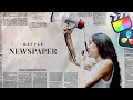 Mstyle newspaper  diverse pressinspired presets for final cut pro  motionvfx