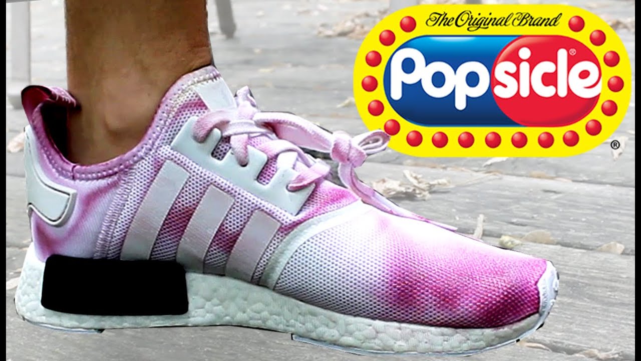 THIRTY THOUSAND DOLLAR ADIDAS NMD POPSICLE ON FOOT