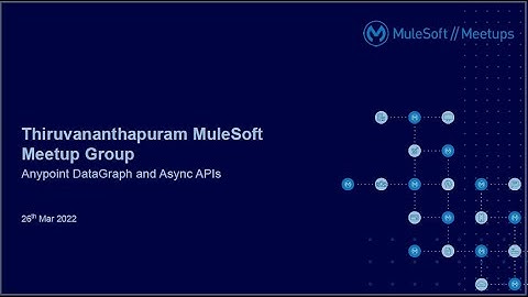 MuleSoft Anypoint Datagraph and Async APIs