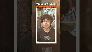 Toughest Shift 😮? JEE Mains 6th April Shift 1 Review, Cutoff, Marks VS Percentile | JEE Mains  2026