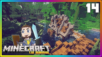 Minecraft Survival Lets Play ► THE WATER WHEEL ► [EPISODE 14] ► Minecraft 1.12 Survival