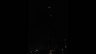 Burj Khalifa Switch-off during Earth Hour UAE 2013!