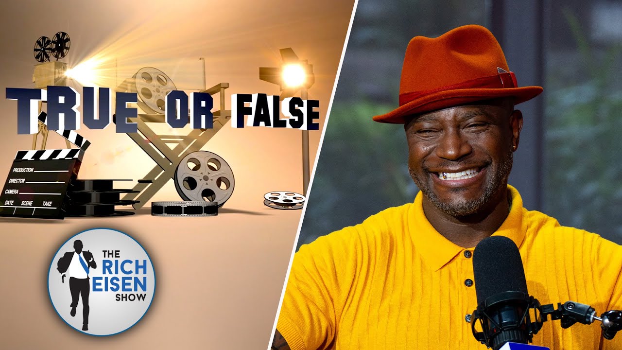 Celebrity True or False: Taye Diggs Talks ‘Stella,’ ‘Best Man,’ Punk’d & More | The Rich Eisen Show