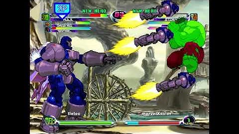 MvC2 Mvci Umvc3 Tleloc vs marvelxavier