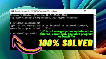 ls is not recognized as an internal or external command, operable program or batch file.