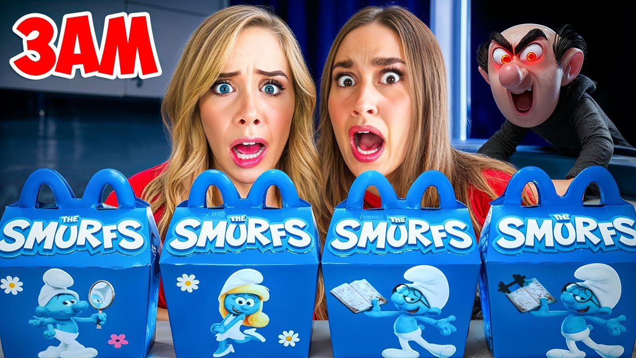 DO NOT ORDER ALL SMURFS HAPPY MEALS AT 3 AM…
