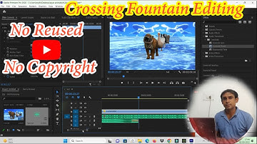 How To Make Crossing Fountain Transformation  | edit video | 3D Animation Video Banana Sikhe