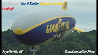 Rare Sight! GoodYear Blimp Celebrating 100th Year Anniversary of The Goodyear Tire Plant 