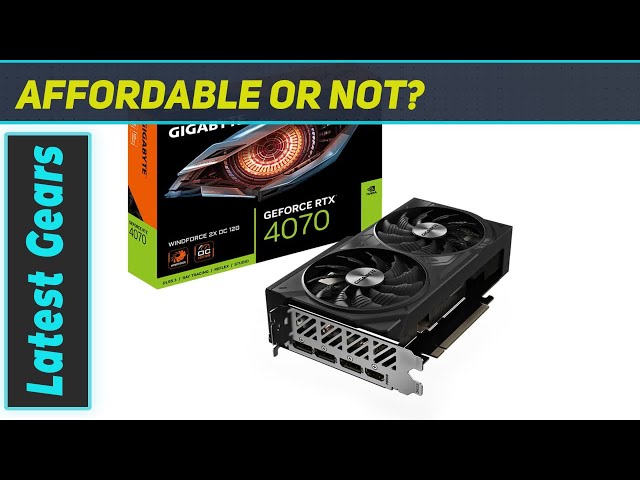 グラフィックボード・グラボ・ビデオカード GIGABYTE RTX 4070 windforce 2x oc v2 Amazon.com: GIGABYTE GeForce RTX 4070 WINDFORCE 2X OC 12G Graphics