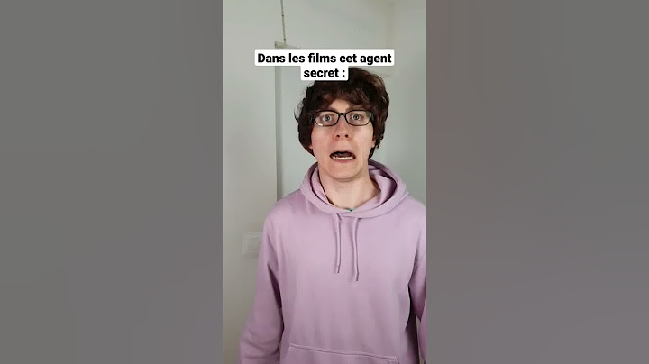 Dans les films, cet agent secret - AAJ