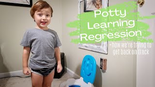 Potty Training Regression | How We Are Trying to Get Back on Track