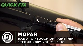Jeep Wrangler JL/JK Quick Fix: Mopar Hard Top Touch Up Paint Pen