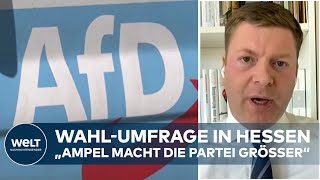 WAHL IN HESSEN: AfD in Umfrage gleichauf mit SPD I WELT Gespräch