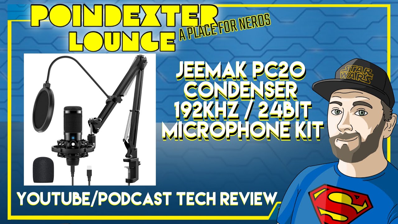 TECH REVIEWS TO HELP START A YOUTUBE CHANNEL Or PODCAST JEEMAK PC20