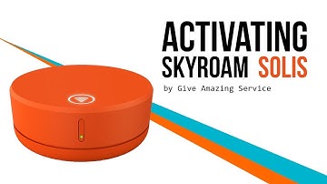 Skyroam Solis Global WiFi Tutorial