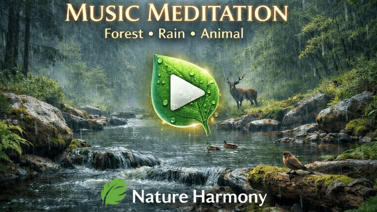 Calming Nature Ambience 🌿 Sleep, Relax & Meditate | Nature Harmony