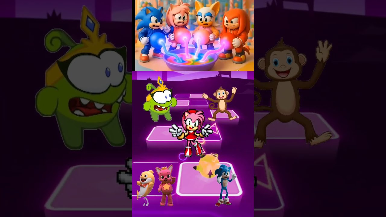 Scary Sonic Vs Shadow Silver Coffin X Dance Tiles Hop Edm Rush