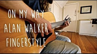 Video-Miniaturansicht von „On My Way - Alan Walker, Sabrina Carpenter & Farruko | Fingerstyle Guitar Cover“