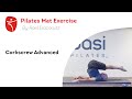 Pilates Mat Exercise: Corkscrew Advanced