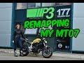 Getting my MT07 re-mapped at P3 Tuning.