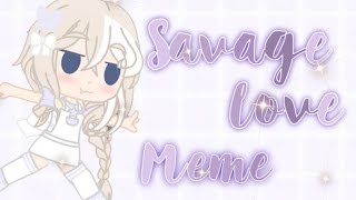 Savage love meme | gacha club ...